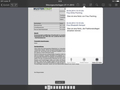 Bildschirmfoto der iRICH-App mit geöffnetem Menü „Notizen von anderen“